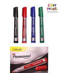 DOLLAR permanent marker blue (Cut) - Rs.80