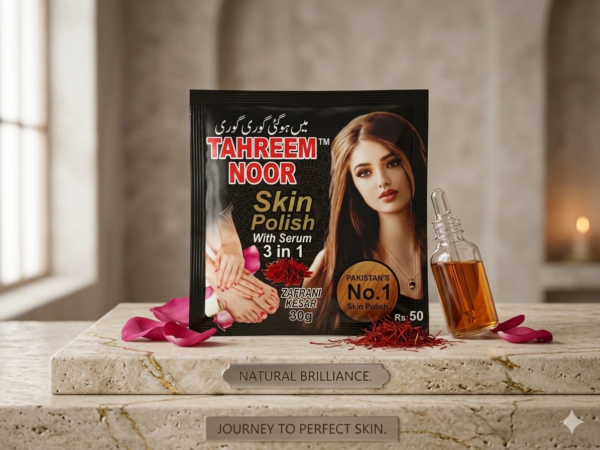 TAHREEM NOOR Skin polish black -Rs50