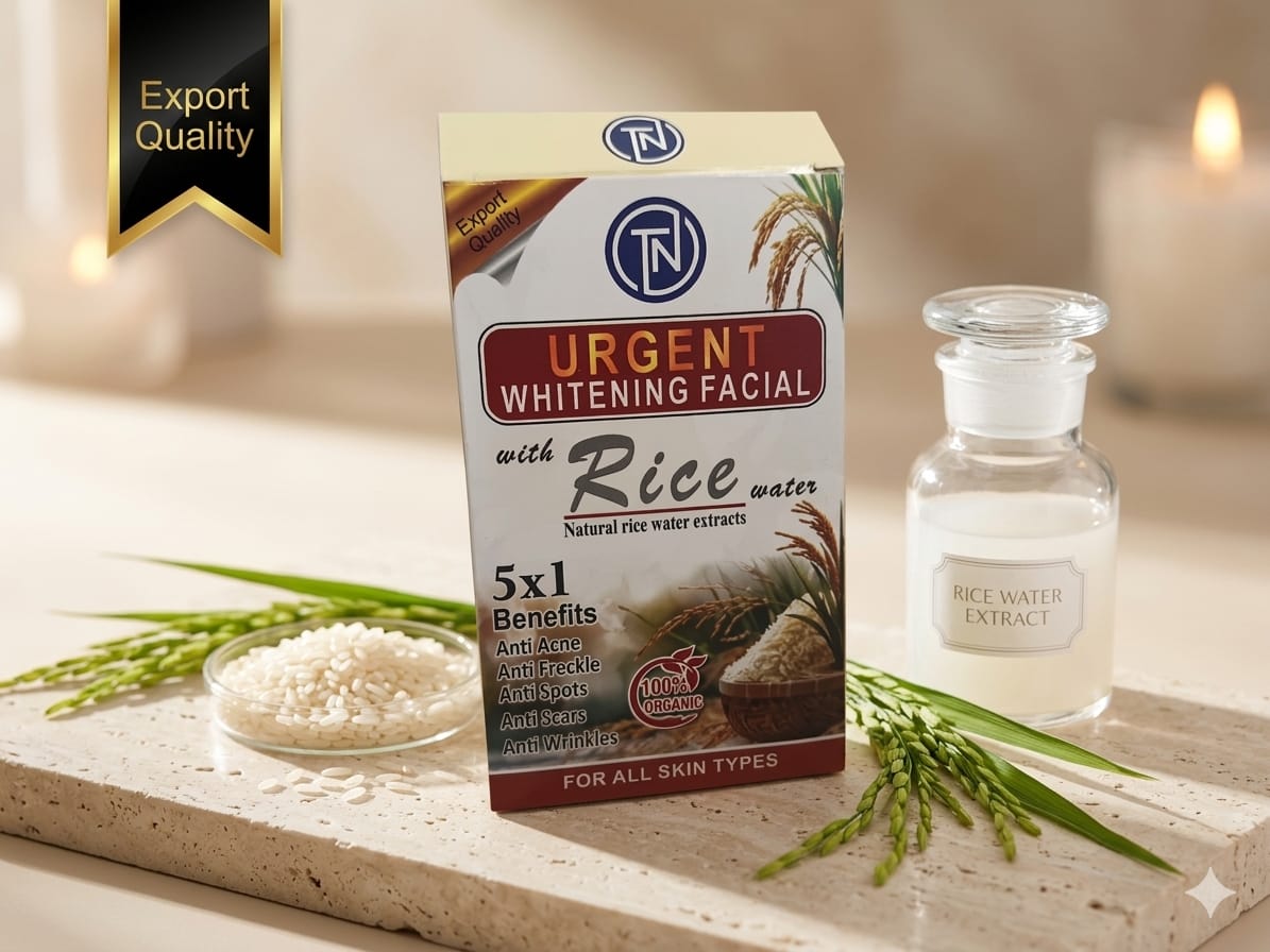 Tahreem noor urgent whitening facial Rice -Rs50