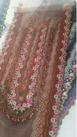 Fancy Embriodded Gala & Daman Patches