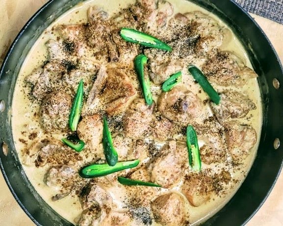 Chicken White Karahi