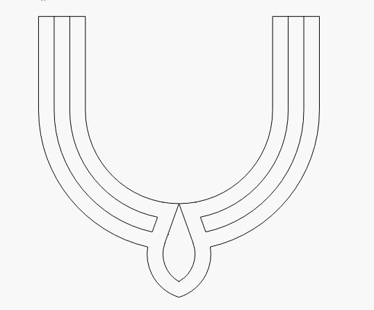 Gol Galla Cutwork