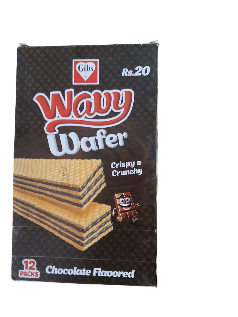 Wavy Wafer - Chocolate
