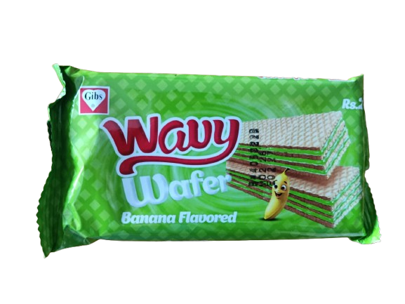 Wavy Wafer - Banana